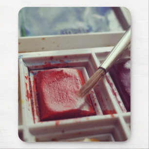 Tapis De Souris Peintures aquarelles impression photographique.