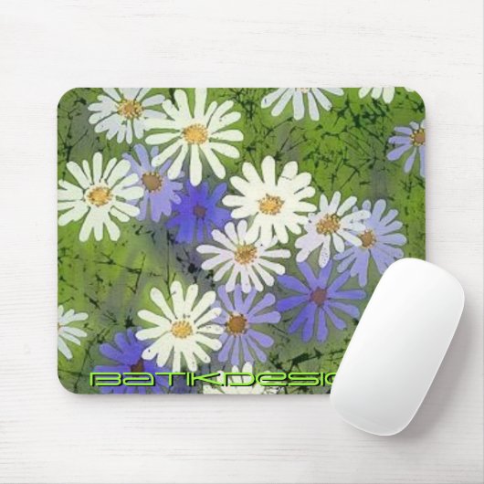 Tapis De Souris Peintures Mousepad 15 de fleur (Avec souris)