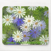 Tapis De Souris Peintures Mousepad 15 de fleur (Devant)