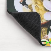 Tapis De Souris Peintures Mousepad 34 de fleur (Coin)