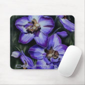 Tapis De Souris Peintures Mousepad 43 de fleur (Avec souris)