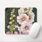 Tapis De Souris Peintures Mousepad 59 de fleur (Avec souris)