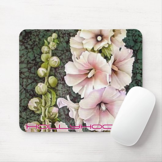 Tapis De Souris Peintures Mousepad 59 de fleur (Avec souris)