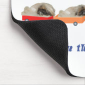 Tapis De Souris Peke Train - Destination Gloire (Coin)