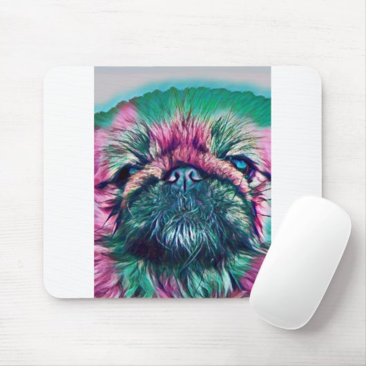 Tapis De Souris Pekingese Portrait (Avec souris)
