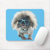Tapis De Souris Pekingese Rockstar Mongo (Avec souris)