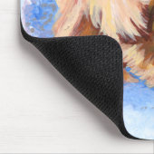 Tapis De Souris Pékinois Bleu Véritable (Coin)