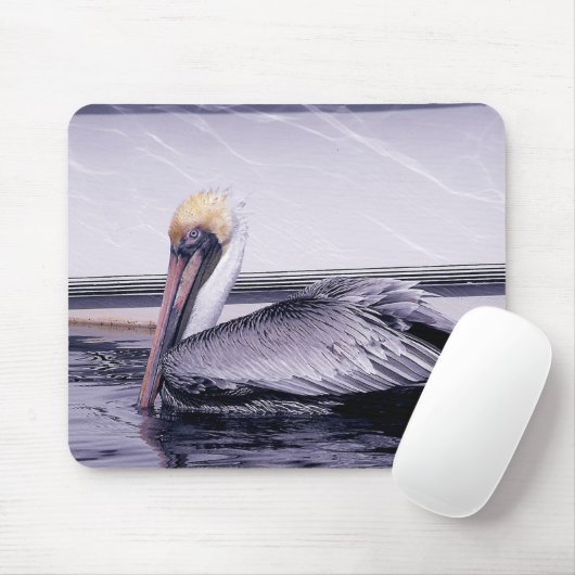Tapis De Souris Pelican Gliding (Avec souris)