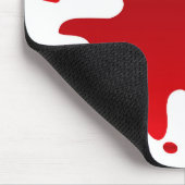 Tapis De Souris Pellicule de peinture rouge (Coin)