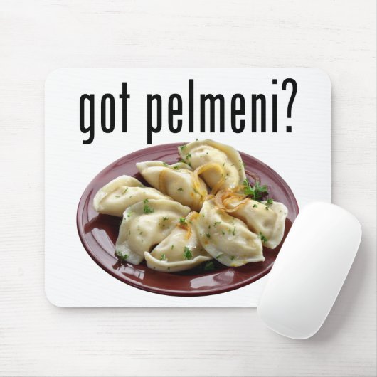 Tapis De Souris Pelmeni obtenu ? Пельмениесть ? (Avec souris)