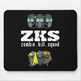 Tapis De Souris Peloton Mousepad de mise à mort de zombi