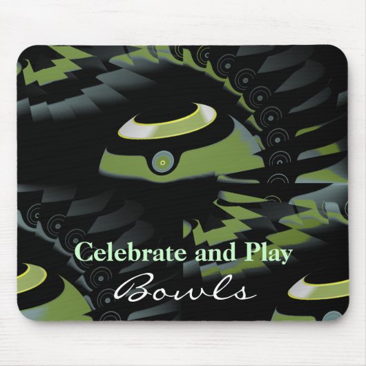 Tapis De Souris Pelouse Bowls (Devant)