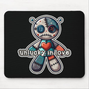 Tapis De Souris Peluche VOODOO triste Ours MALCHANCEUX en AMOUR