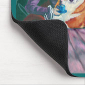 Tapis De Souris Pembroke Welsh Corgi Mousepad (Coin)