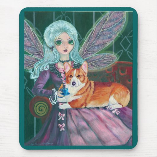 Tapis De Souris Pembroke Welsh Corgi Mousepad (Devant)