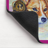 Tapis De Souris Pembroke Welsh Corgi Mousepad (Coin)