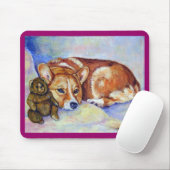 Tapis De Souris Pembroke Welsh Corgi Mousepad (Avec souris)