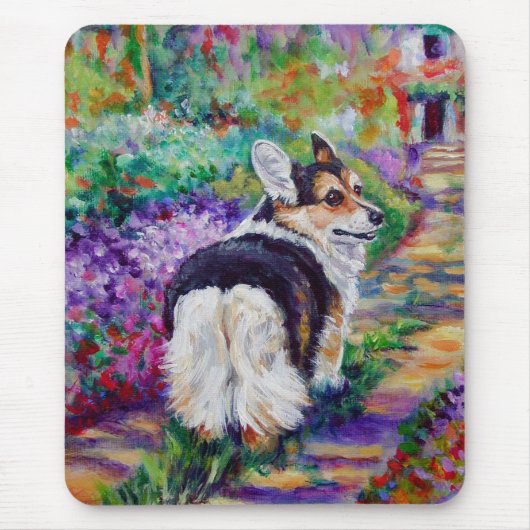 Tapis De Souris Pembroke Welsh Corgi Mousepad (Devant)
