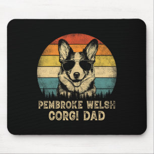 Tapis De Souris Pembroke Welsh Corgi Papa Amoureux de les chiens F