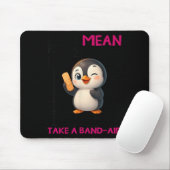 Tapis De Souris Penguin I'm Not Mean I'm Just Honest The Truth Hur (Avec souris)