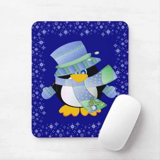 Tapis De Souris Penguin Mousepad (Avec souris)