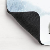 Tapis De Souris Penguin Watercolor (Coin)