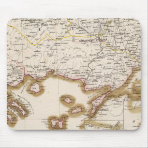 Tapis De Souris Péninsule balkanique, Turquie, Bulgarie