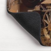 Tapis De Souris Péninsule de Seward, Alaska, train à nulle part (Coin)