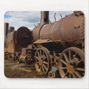 Tapis De Souris Péninsule de Seward, Alaska, train à nulle part