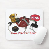 Tapis De Souris PennParts.com Mousepad (Avec souris)