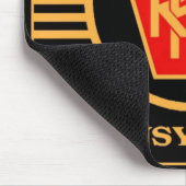 Tapis De Souris Pennsylvania Railroad Logo, Black & Gold (Coin)