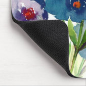 Tapis De Souris Pensées bleues (Coin)