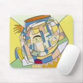 Tapis De Souris "Pensées complexes" par Ruchell Alexandre (Avec souris)