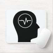 Tapis De Souris Penser à l'EEG (Avec souris)