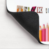 Tapis De Souris pensez en couleurs (Coin)