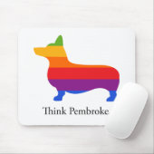 Tapis De Souris Pensez le Pembroke Mousepad (Avec souris)