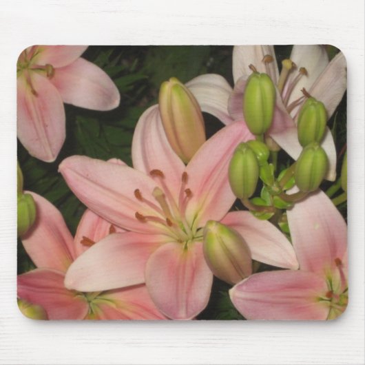 Tapis De Souris Pensez le rose (Devant)