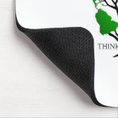 Tapis De Souris Pensez le vert (Coin)