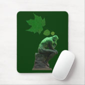 Tapis De Souris Pensez le vert (Avec souris)