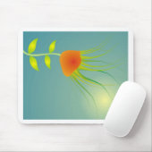 Tapis De Souris Pensez le vert - zen - Reycle (Avec souris)