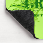 Tapis De Souris Pensez Mousepad vert (Coin)