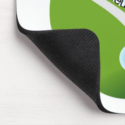 Tapis De Souris Pensez vert (Coin)