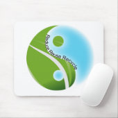 Tapis De Souris Pensez vert (Avec souris)