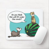Tapis De Souris Pensez-vous ceci vous adapterez-vous sous le divan (Avec souris)