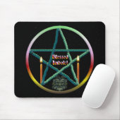 Tapis De Souris Pentacle Imbolc (Avec souris)