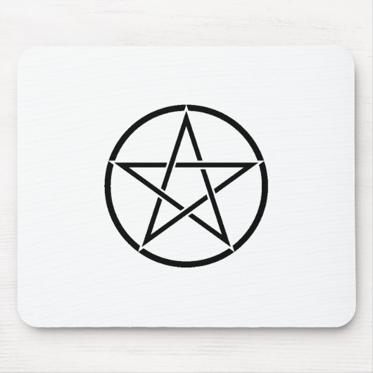 Tapis De Souris Pentacle Wiccan (Pentagramme) (Devant)