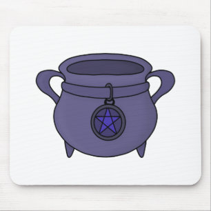 Tapis De Souris Pentagram Pentacle Cauldron
