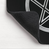 Tapis De Souris Pentagramme argenté (Coin)