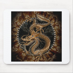 Tapis De Souris Pentagramme dragon