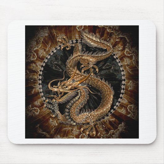 Tapis De Souris Pentagramme dragon (Devant)
